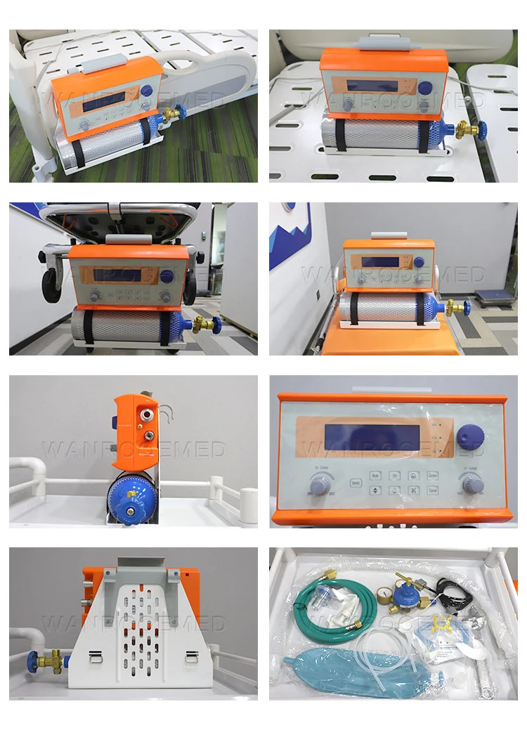 AV-2010 Medical Equipment Portable Transport Surgical Ambulance Breathing Oxygen Ventilator