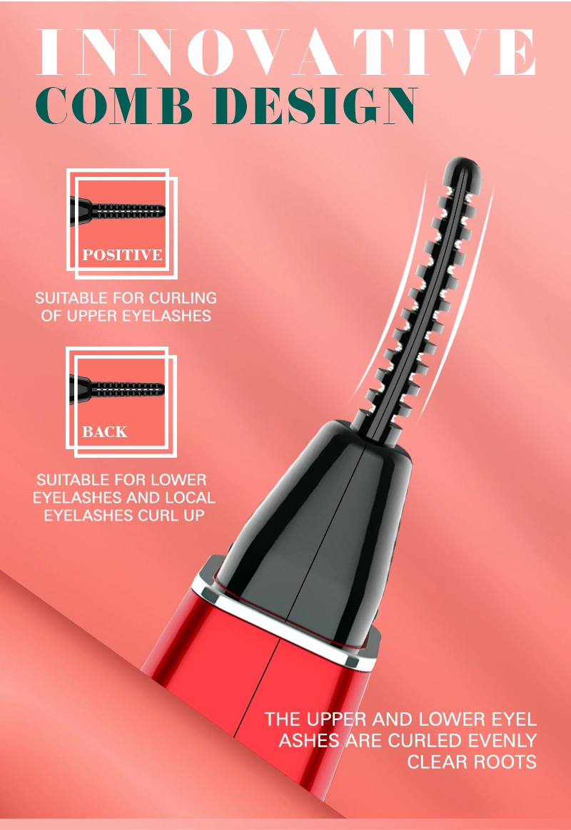 Mini Portable Pen Style Beauty Device Electric Makeup Eyelash Curlers Tool