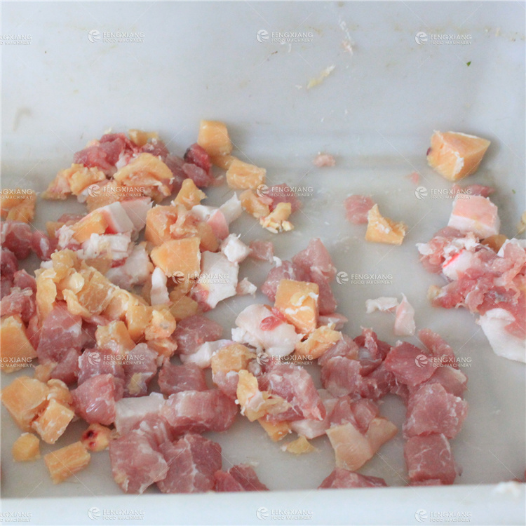 Commercial Cutter Type Frozen Meat Dicing Dicer Machine with Stainless Steel, Frozen Meat Cube Cutter