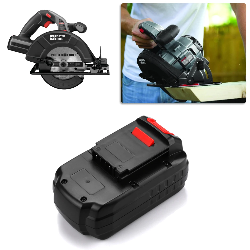 Rechargeable 18V 3000mAh NiCd Electric Drill Battery for Porter Cable