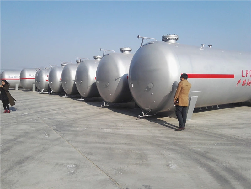 Above Ground 60m3 LPG Storage Mounted Tank for Sale