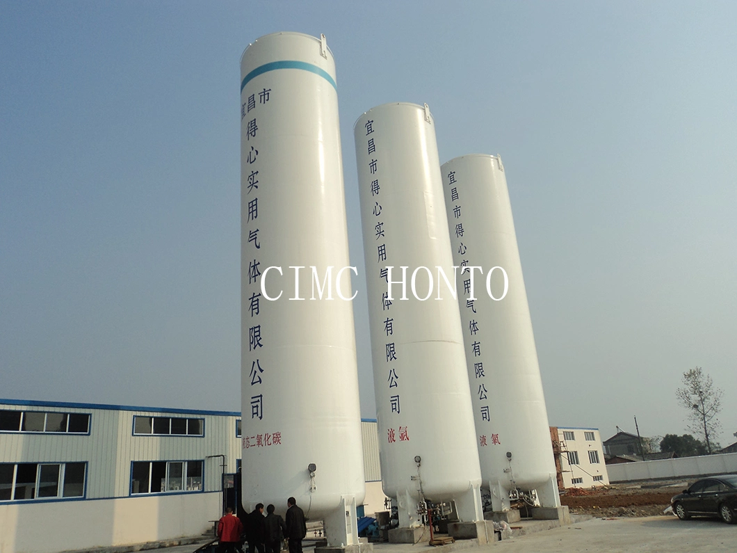 Cryogenic Industrial Liquid LNG Nitrogen Gas Storage Tank Oxygen Construction