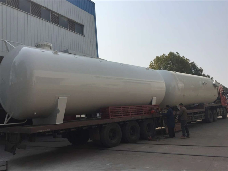 20 Cbm Gas Load Above Ground Propane Tank LPG Storage Tanker