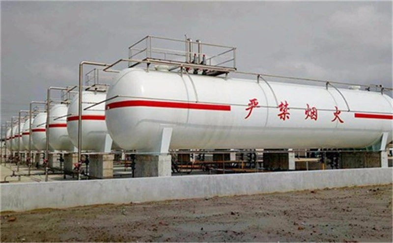 10 Tons, 20 Tons, 30 Tons Above Ground Storage LPG Propane Tank for Sale