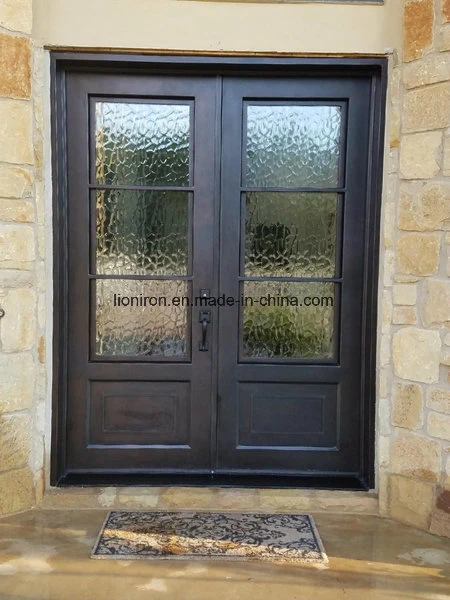 Custom Made latest Design Wrought Iron Entry Door