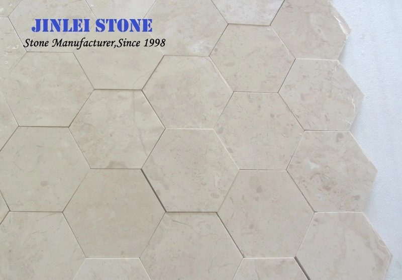 Cream Cheap Elite Beige Marble Slabs and Tiles for Interior Design, Paving Slab, Bathroom, Hotel, Mosaics