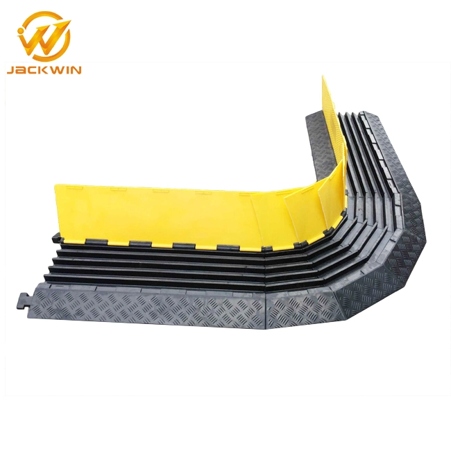 Electrical Cable Protector Cable Protector 5 Channel Yellow Jacket Cable Protector Rubber