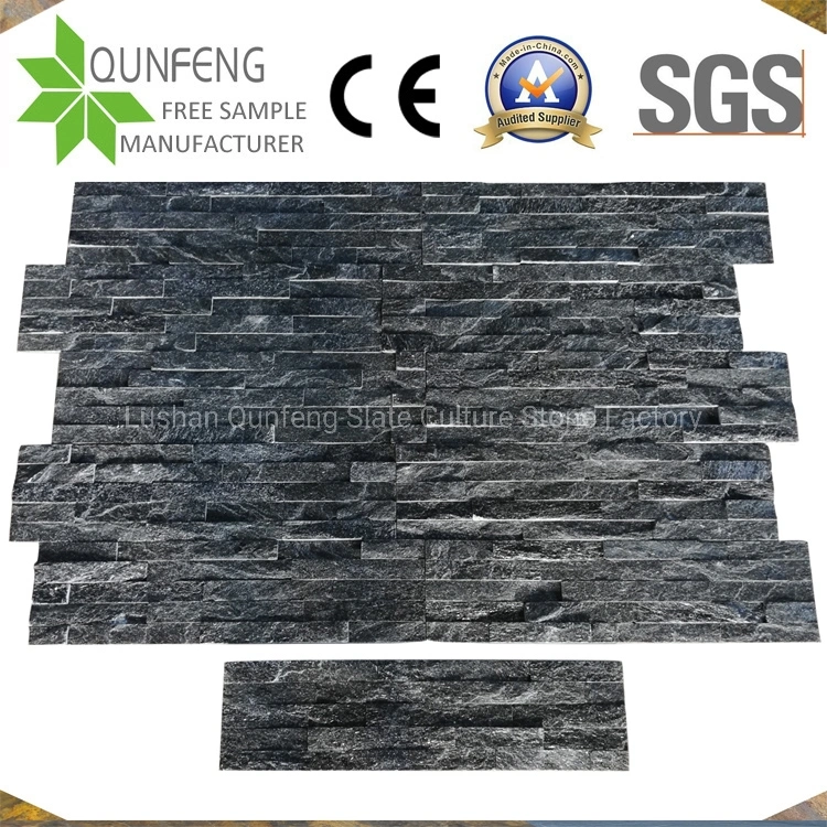 China Decorative Culture Wall Panel Quartzite Cladding Stone