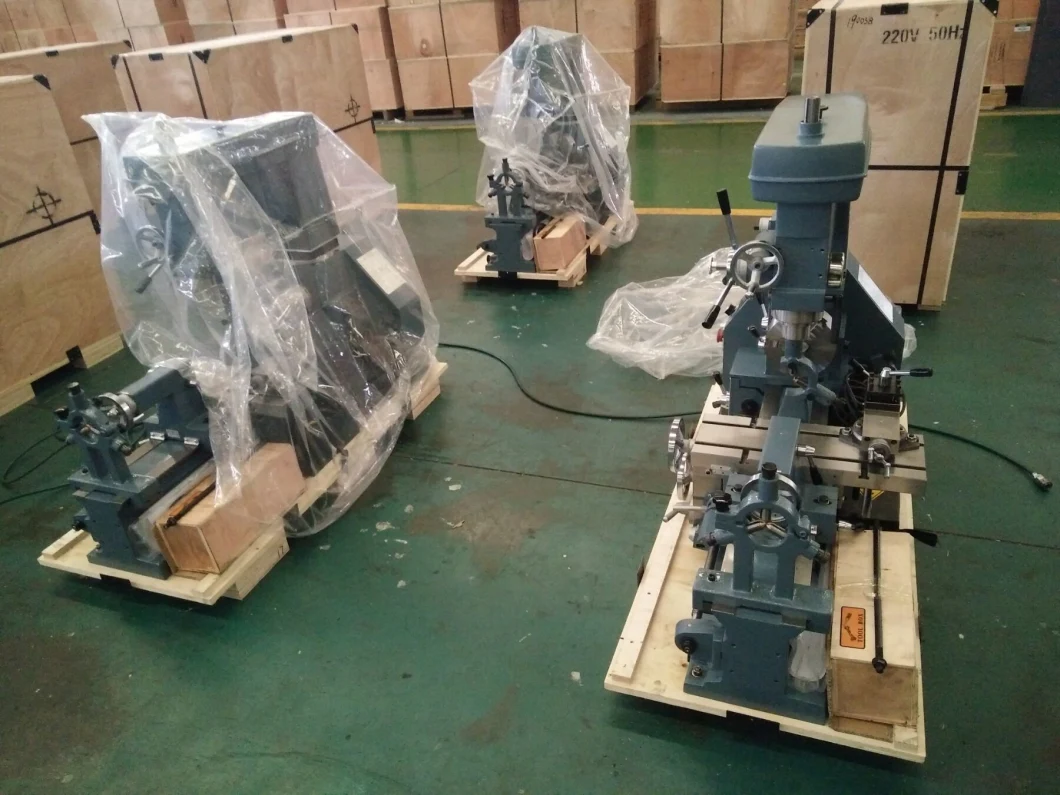 Machine Tool with Turning, Drilling, Milling, Boring & Thread-Cutting Combination Lathe Milling Machine G1324