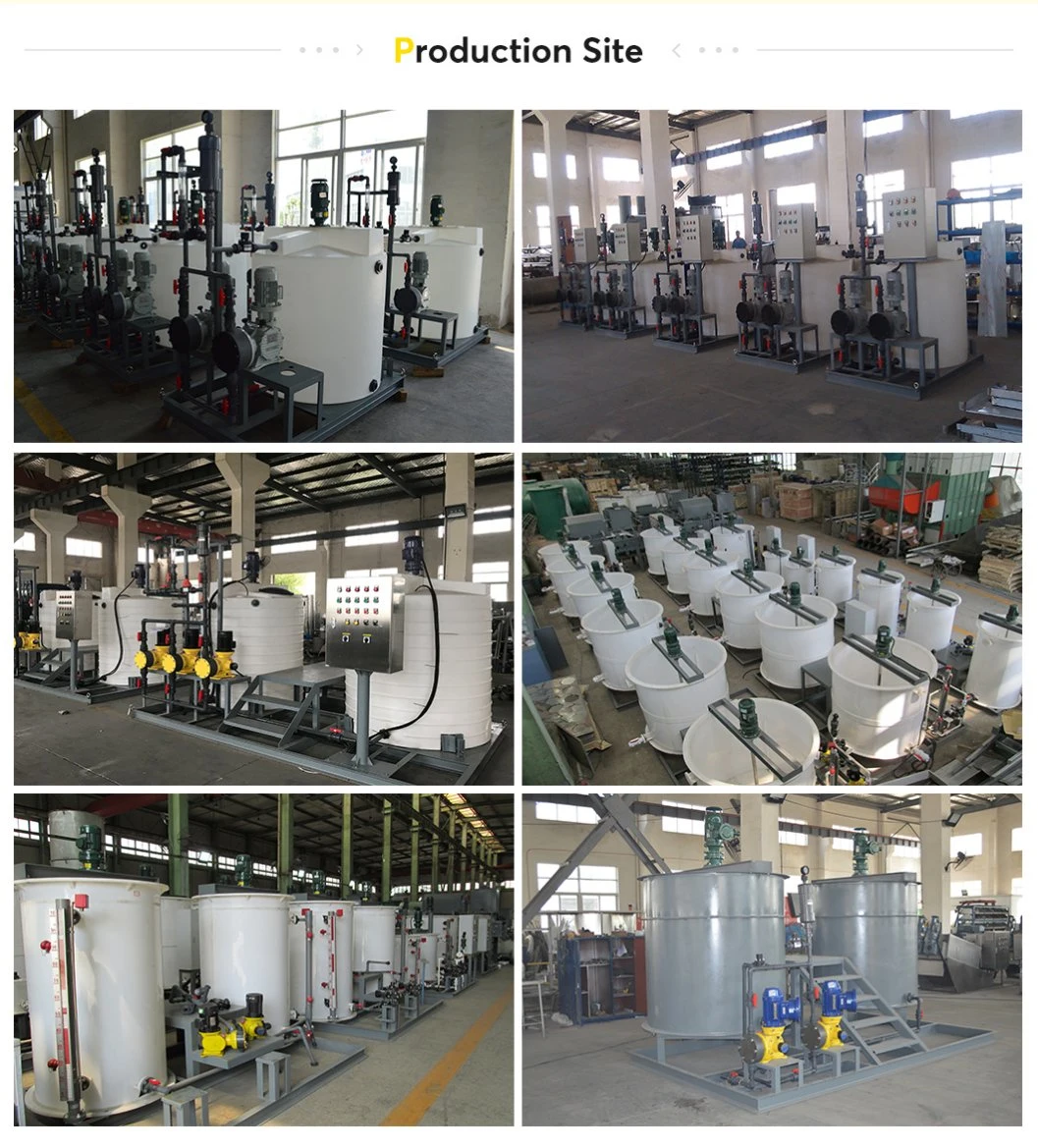 Industrial Wastewater Treatment Process Automatic Chlorine Dosing System Polymer Feeding Machine