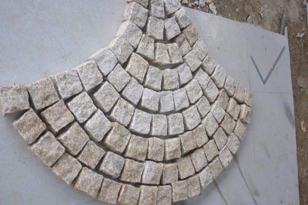 Natural Granite Kerbstone / Basalt / Cobble / Granite Paving Stone for Garden Paver