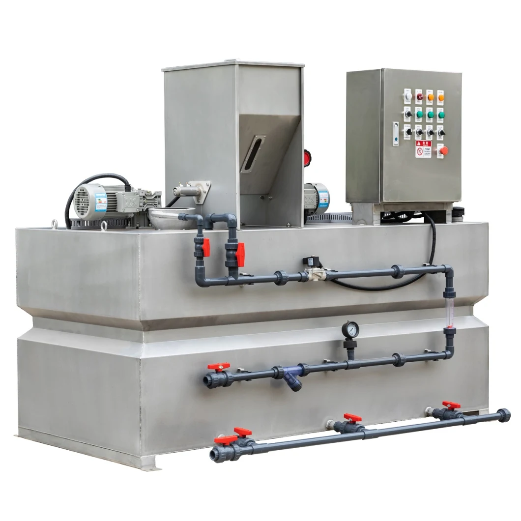 Integrated Polyelectrolyte Chlorine Doser Machine System Unit Waste Water Treatment on Site Polymer Dosing Vehicle Sludge