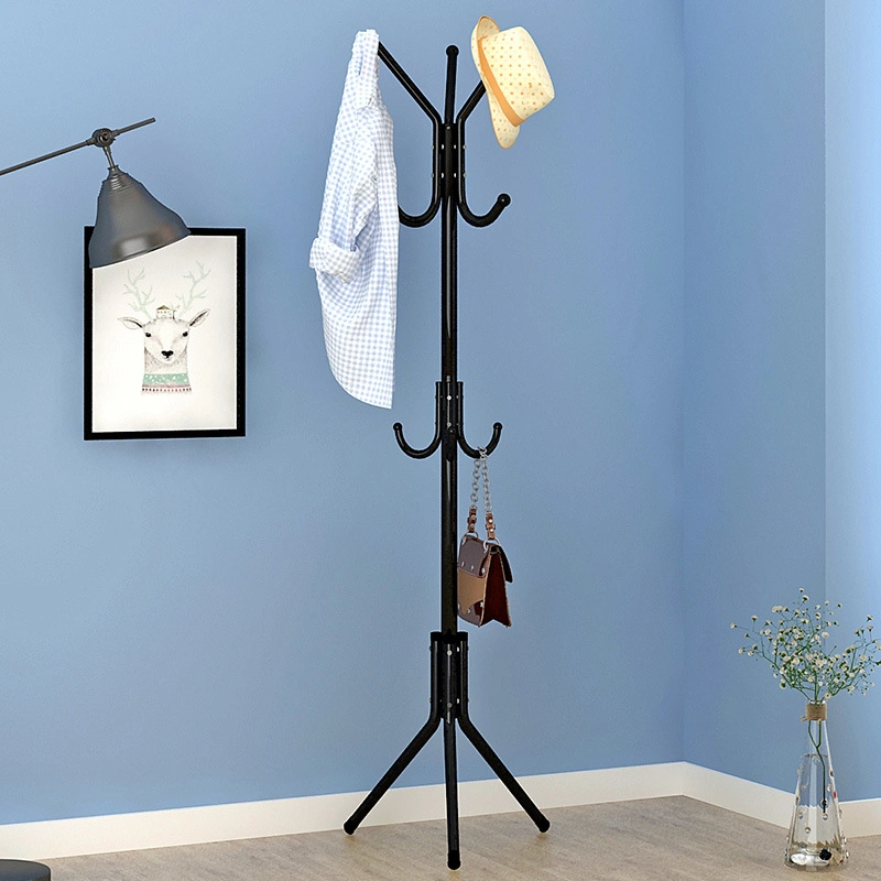 Multifunctional Wrought Iron Coat Rack Simple Modern Economical Hanger