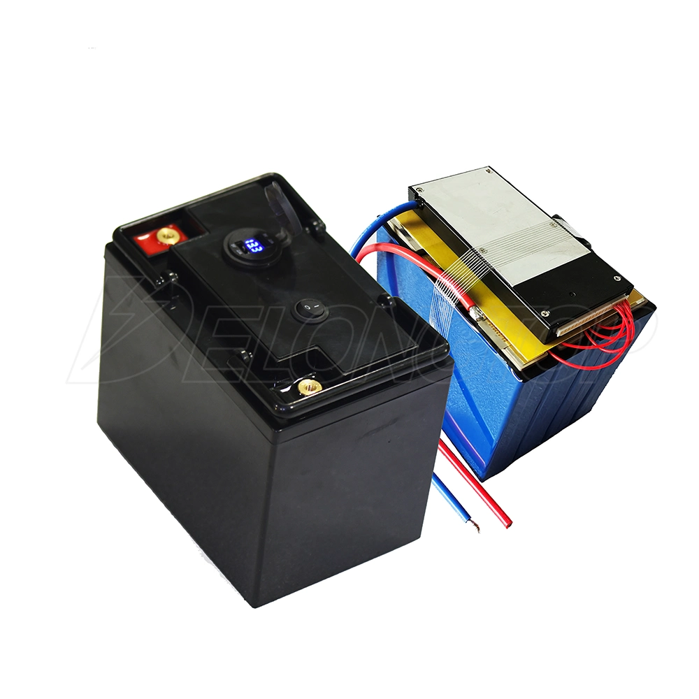 Storage Battery 12V 50ah 100ah Rechargeable LiFePO4 Lithium Iron Battery Pack for Solar Street Light System