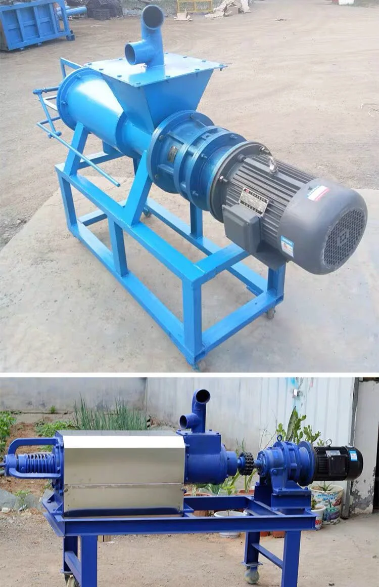 Dehydrator Machine Solid Liquid Manure Separator Dehydrator Slurry Dewatering Machine