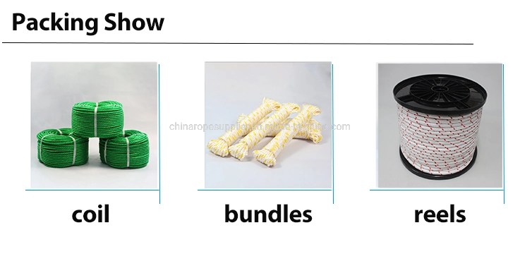 PP Rope Twist Rope Colorful Rope Braided Rope Twisted Tying Polypropylene Rope