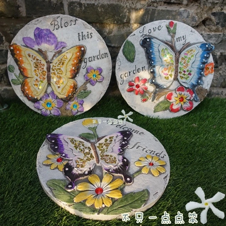 Quanzhou China Factory Handmade Cheap Colourful Stepping Stones for Garden Decoration