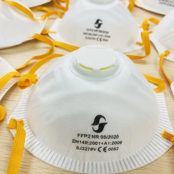 Ce FFP2 Face Mask with Valve Mask Disposable Mask FFP2 Mask Cup Mask