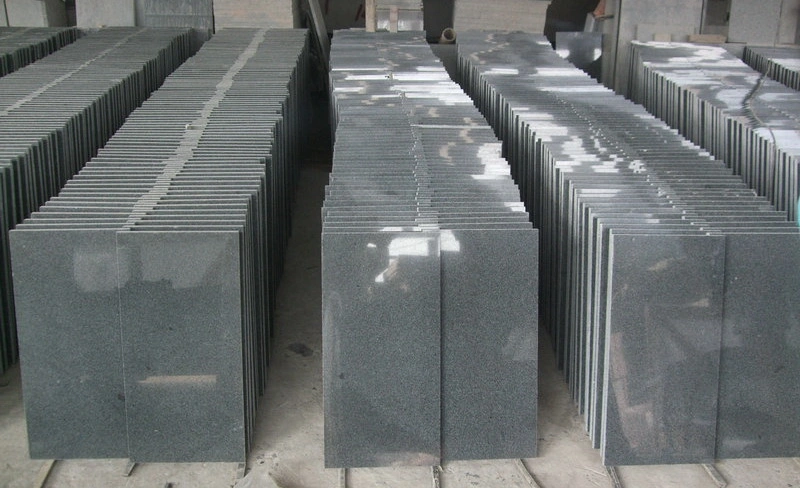 G654 Dark Granite Sesame Grey Paving Stone Granite Kerbstone for Landscaping Granite Tile Slab Slate Marble