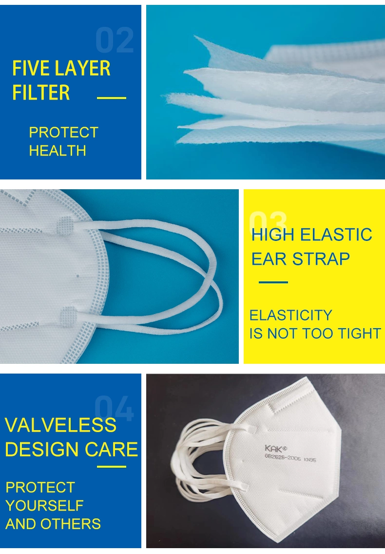Disposable Blue L Mask Protect Against Smoke/Dust