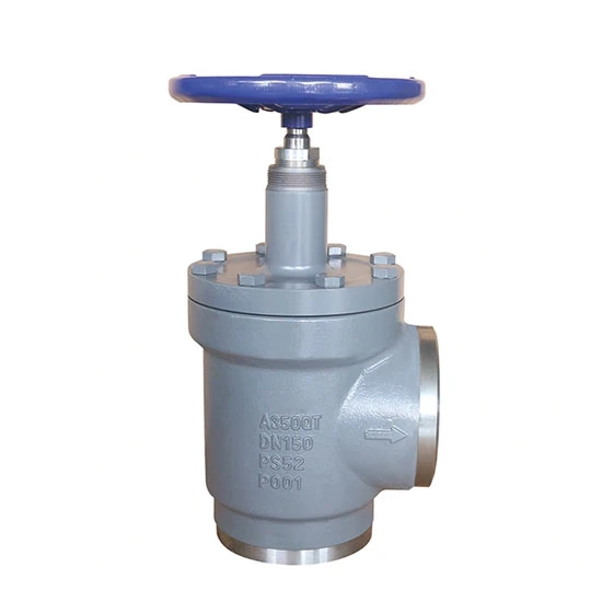 Right Angle and Straight Through Refrigeration Stainless Steel Stop Valve