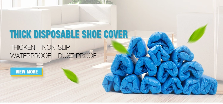 Disposable CPE Plastic Shoe Cover Non-Slip Shoes Cover for Hospital Daily Protection