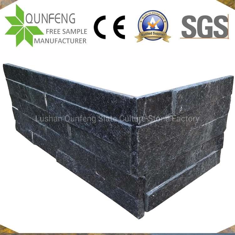 China Decorative Culture Wall Panel Quartzite Cladding Stone