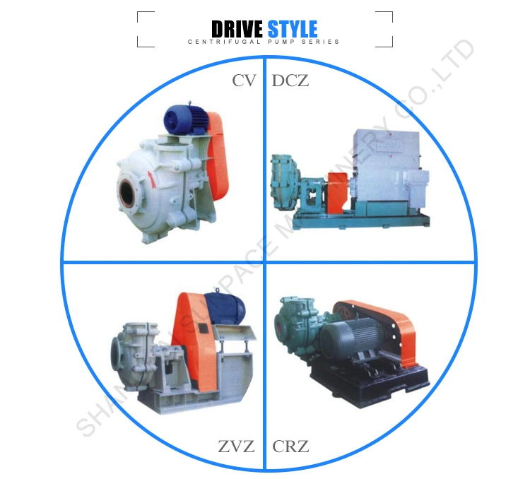 Heavy Duty Mineral Concentrate Filter Press Feed Centrifugal Slurry Pump