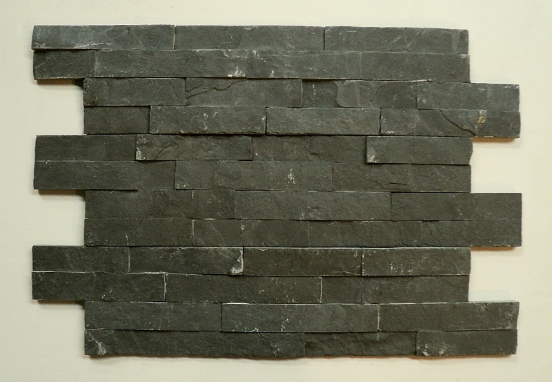 Wholesale Natural Black Slate Tiles for Wall Cladding/Stone Veneer