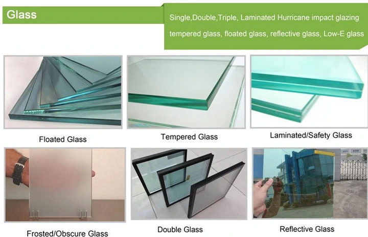 Aluminum Glass Panel Folding Window/ Bifold Window