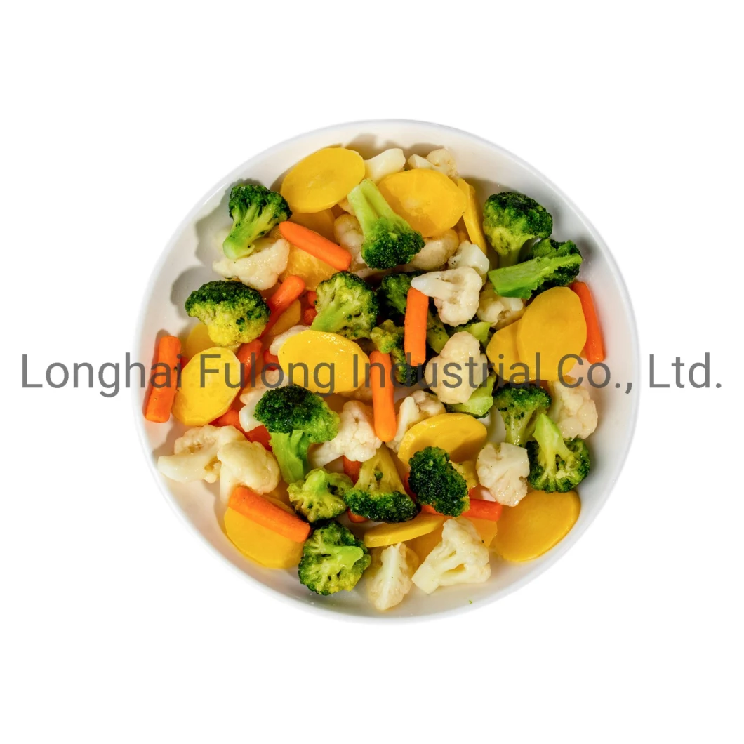 Frozen Food Frozen Vegetable Frozen Mix Vegetables IQF Cooked Frozen Mix Vegetables