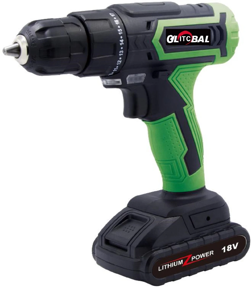 Greenline New Lithium-Ion Battery Cordless/Electric Impact Drill/Screwdriver-Power Machine Tools