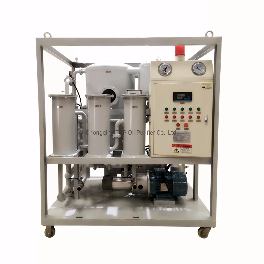Double-Stage Vacuum Oil Purifier for Transformer Oil Dehydration and Degasification