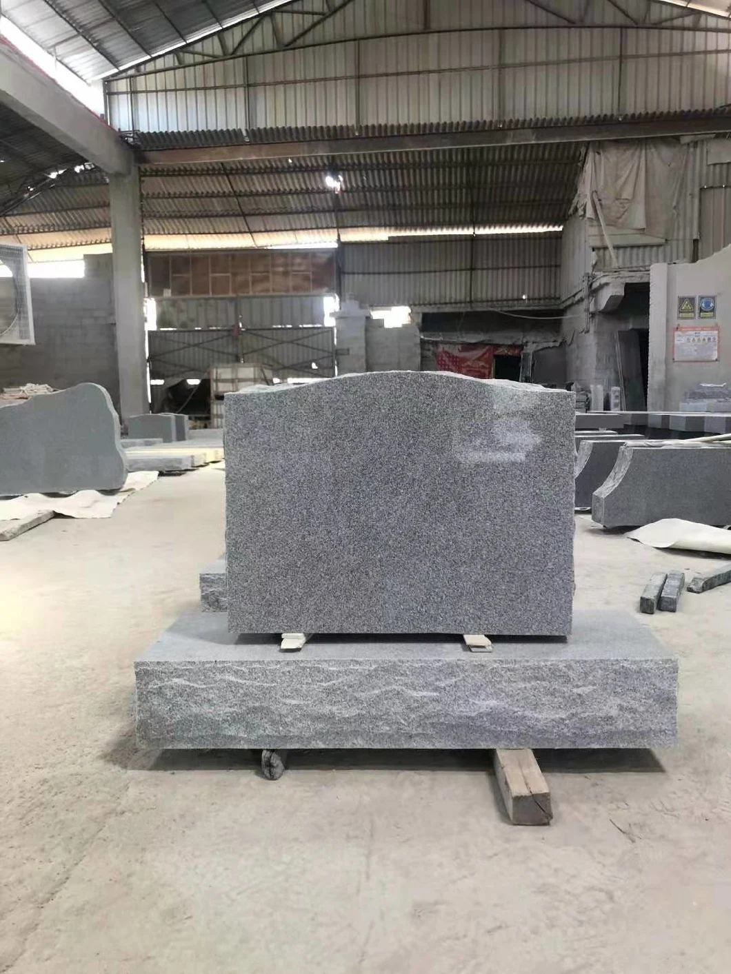 Cheap G602 G603 G664 Granite Tombstone Monument Slabs Cladding Paving Stones