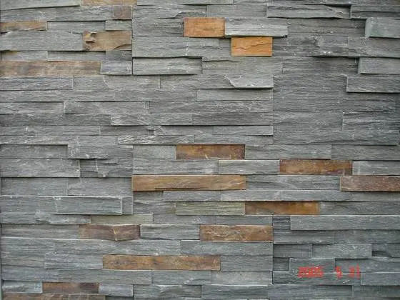 Natural Building Material Slate Tile Cladding Stone for Wall