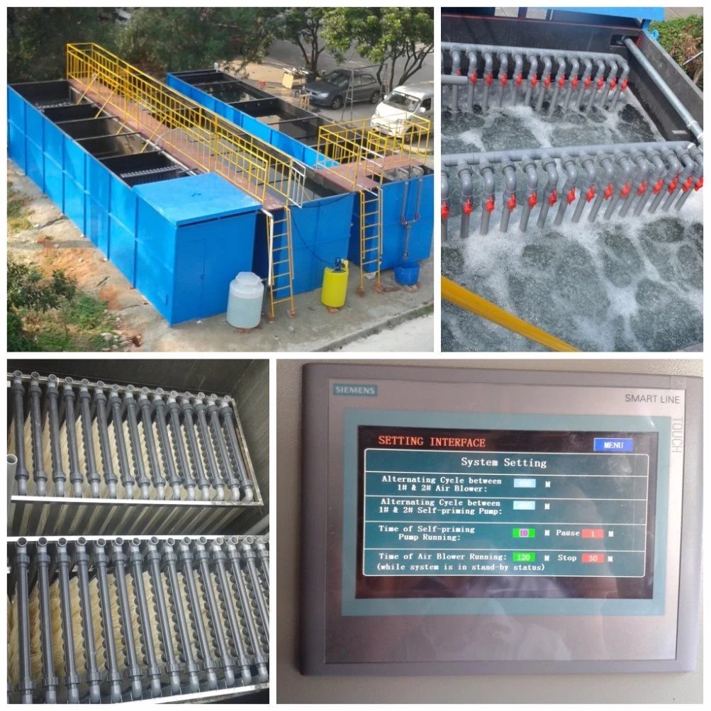 Integrated Mbr Waste Water Treatment Plant for Domestic Sewage