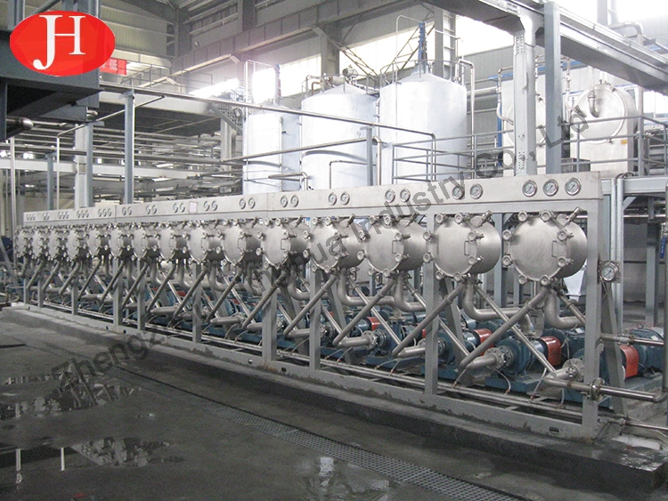 Overseas Installation Automatic Potato Starch Milk Dehydrator Making Machine Hydro Cyclone