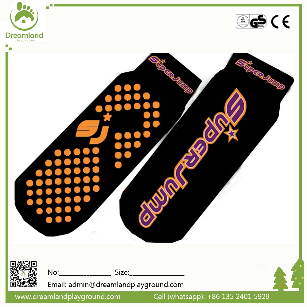 Custom Hot Custom Logo High Quality Nylon Men Indoor Jump Socks Non Slip Soccer Socks