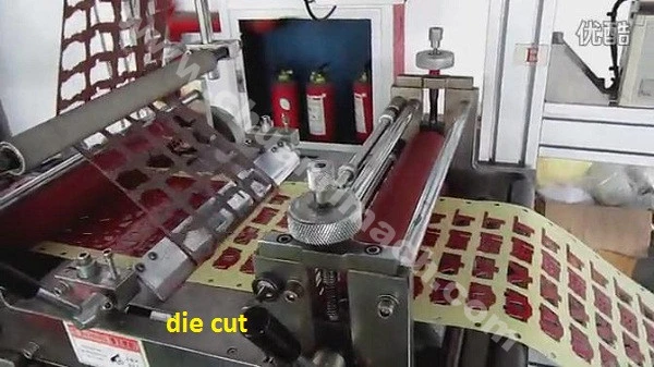 High Quality Screen Protector Film/Adhesive Label Die Cutting Machine with Sheet Cutter