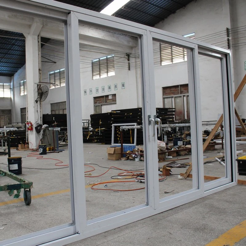 Double Glazing Aluminum Sliding Door with As2208 / Aluminium Doors and Windows|Double Sliding Glass Doors