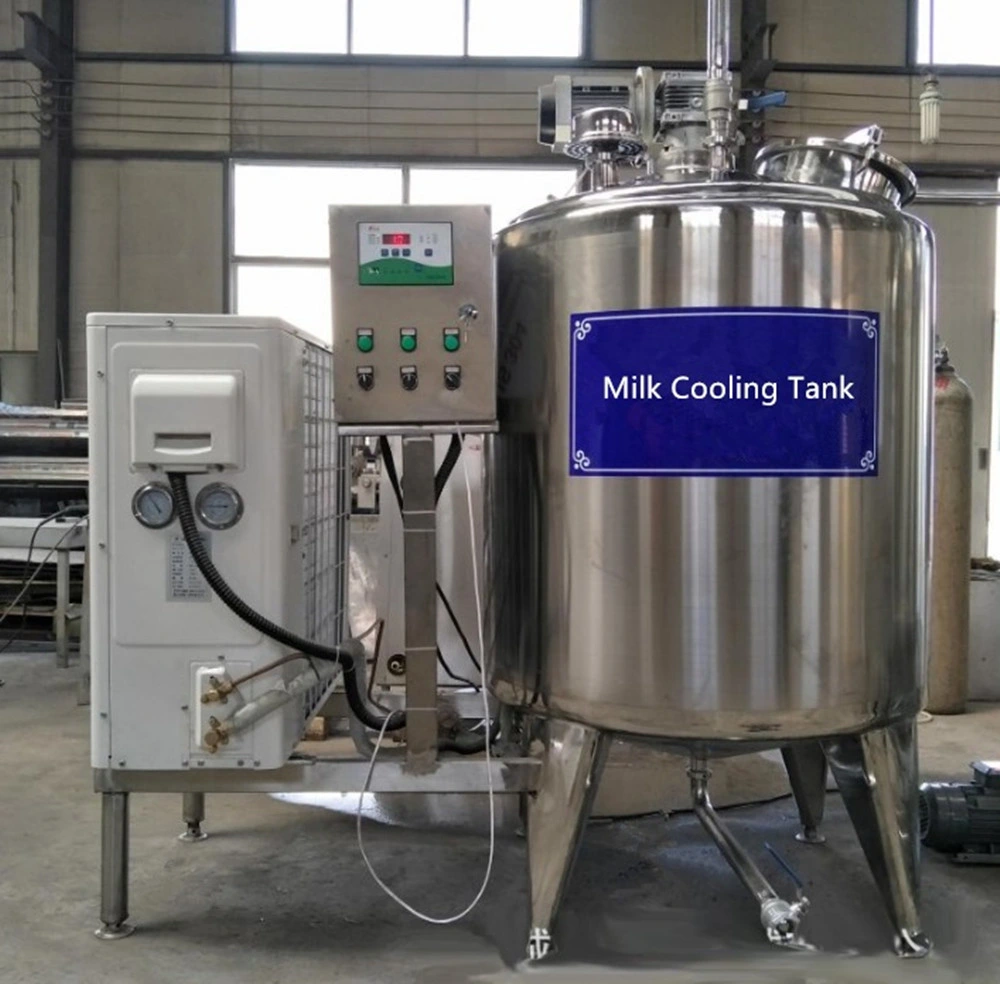 2000L Electric Control Milk Storage Tank with Insulation Wall