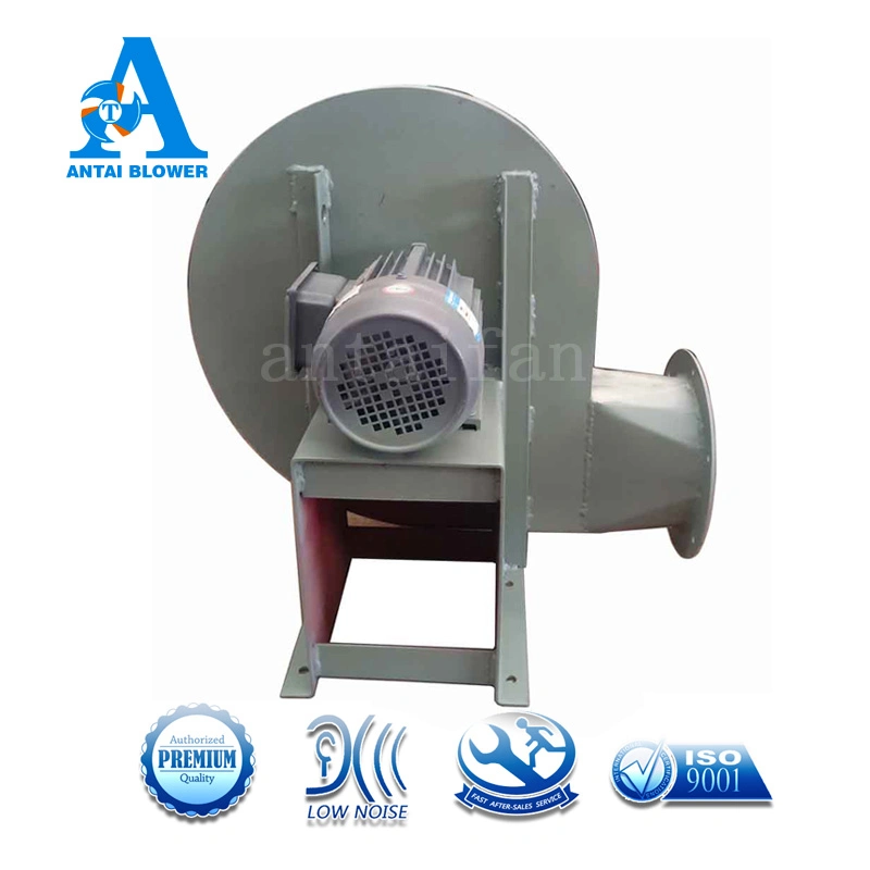 9-19 Medium Pressure Induced Draft Iron Industrial Centrifugal Ventilation Fan for Production Dust Exhaust ISO