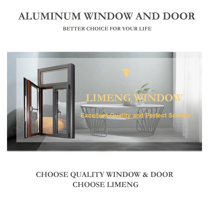 Aluminum Glass Window Casement Window Tilt and Turn Window