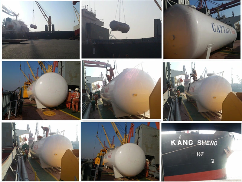 25 Cubic Underground and Above Ground Propane Loading LPG Storage Tanker for Sale