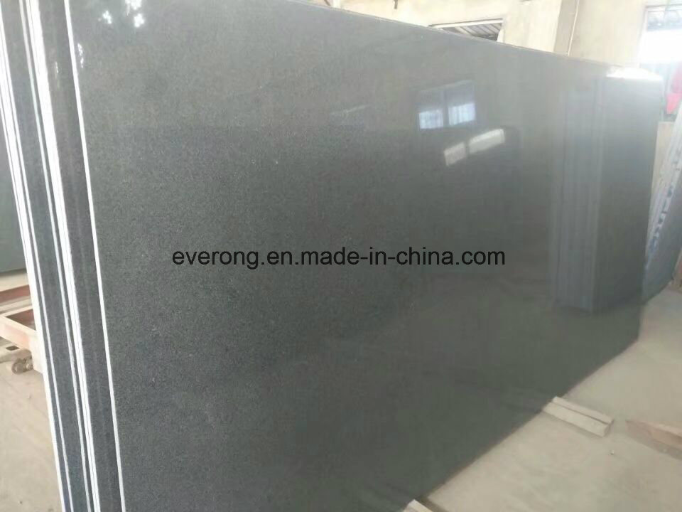 China Fine Grain Impala Black/Sesame Black /Padang Dark G654 Granite Slab for Wholesale