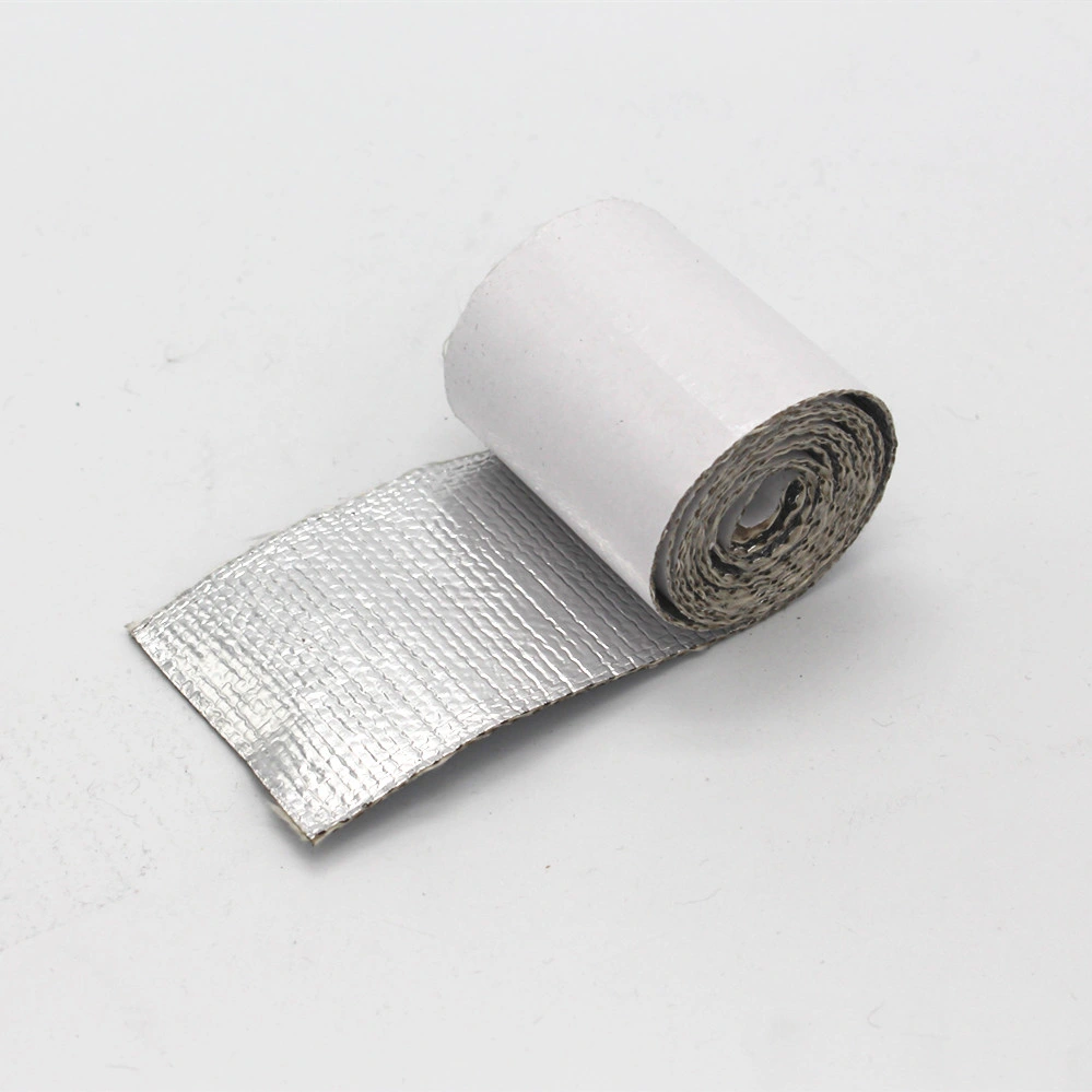 Self Adhesive Backing Aluminized Glass Cloth Thermo-Shield Tape