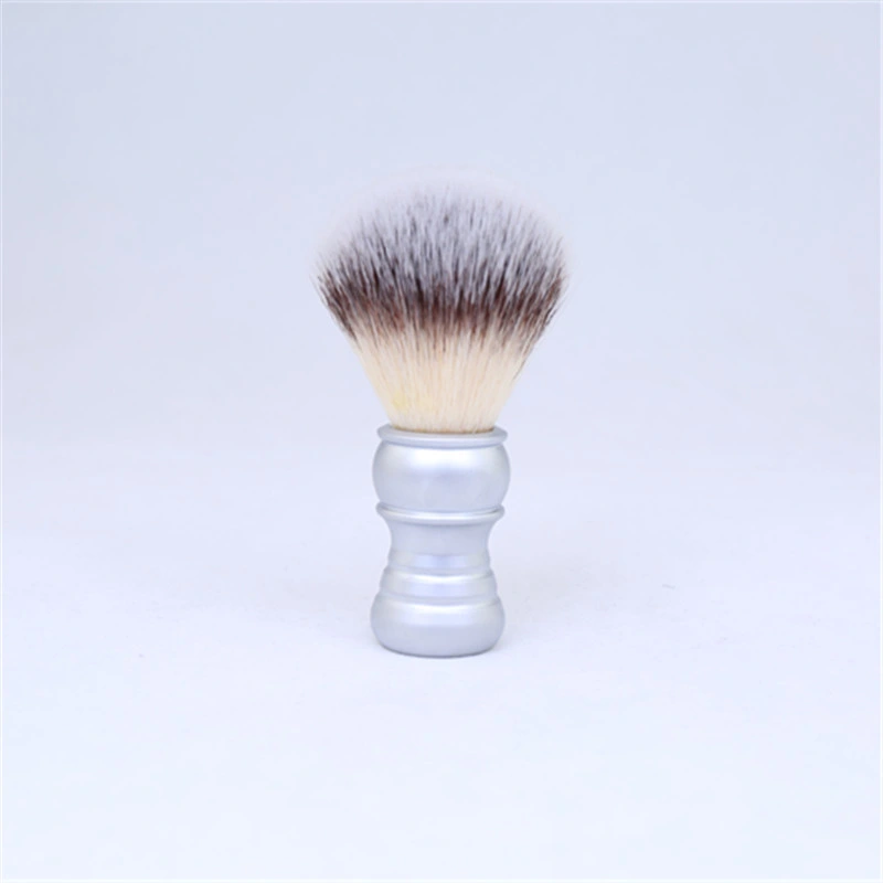 Yaqi OEM Metal Handle Synthetic Hair Badger Hair Knot Shaving Brush Wet Shave Brush