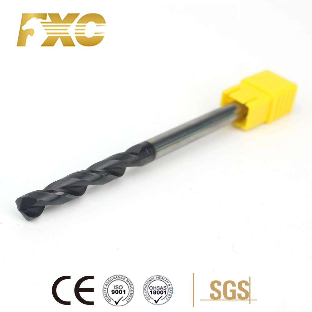HRC45 Coated Tungsten Carbide Twist Drilling Bits Core Drill Tool