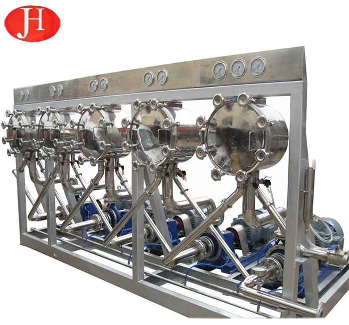 High Quality Cassava Starch Slurry Fiber Separator Plant Hydro Cyclone Starch Milk Dehydrator Plant