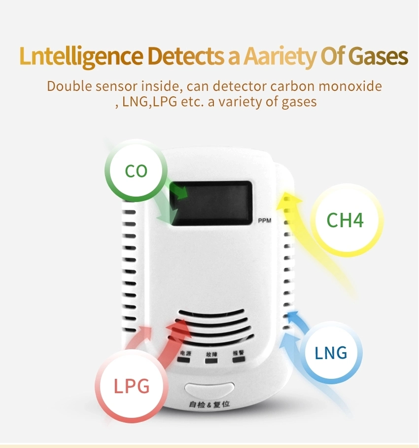 Gas Leak Detector Household Co Gas Alarm LPG Detector Alarm